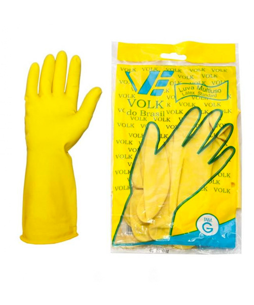 LUVA DE LÁTEX VOLK - G