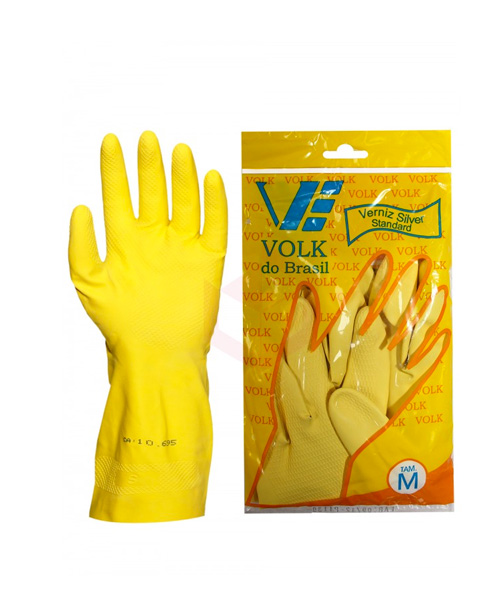 LUVA DE LÁTEX VOLK - M