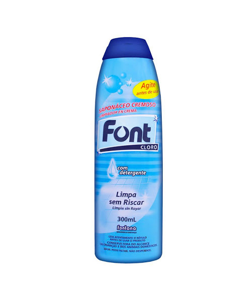 SAPONÁCEO CREMOSO FONTANA - 300ML